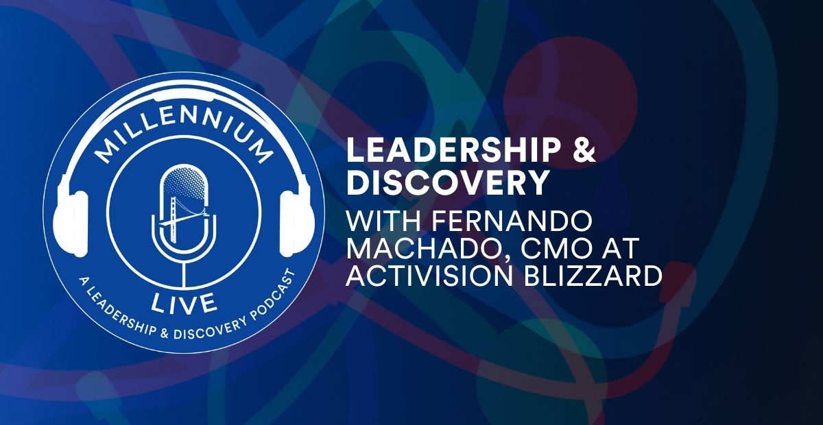 #MillenniumLive with Fernando Machado at Activision Blizzard